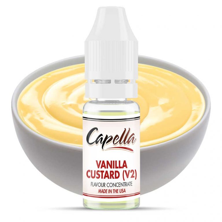 Vanilla Custard V Capella Flavour Concentrate Vapable