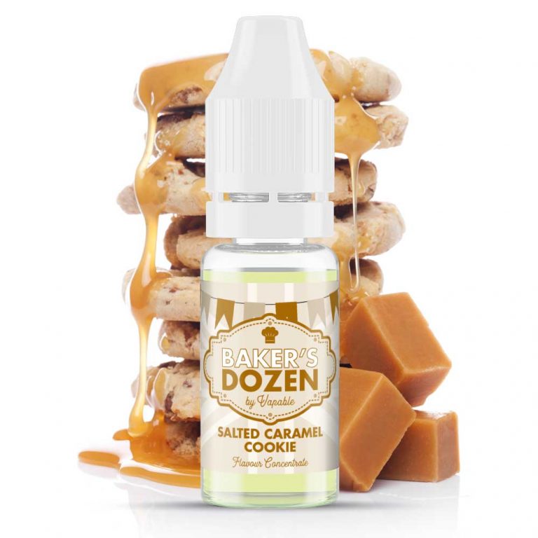 Salted Caramel Cookie The Baker S Dozen Concentrate Vapable