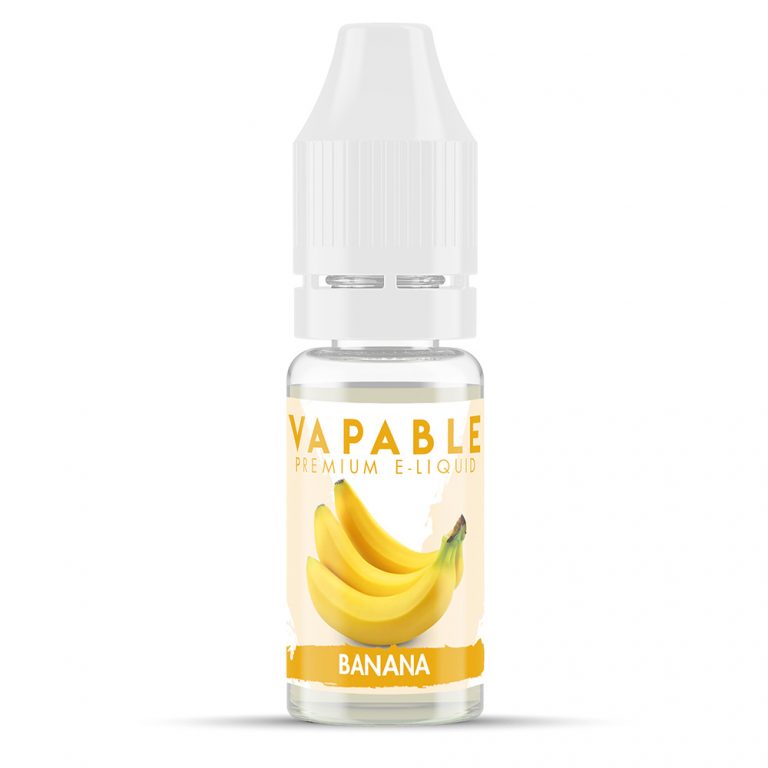 Banana Flavour Vapable E Liquid 10ml Vapable 4470