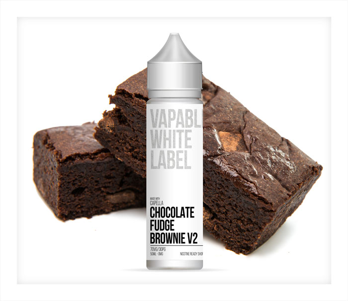 Chocolate Fudge Brownie (V2) Shortfill Made With Capella 0mg 50ml Vapable