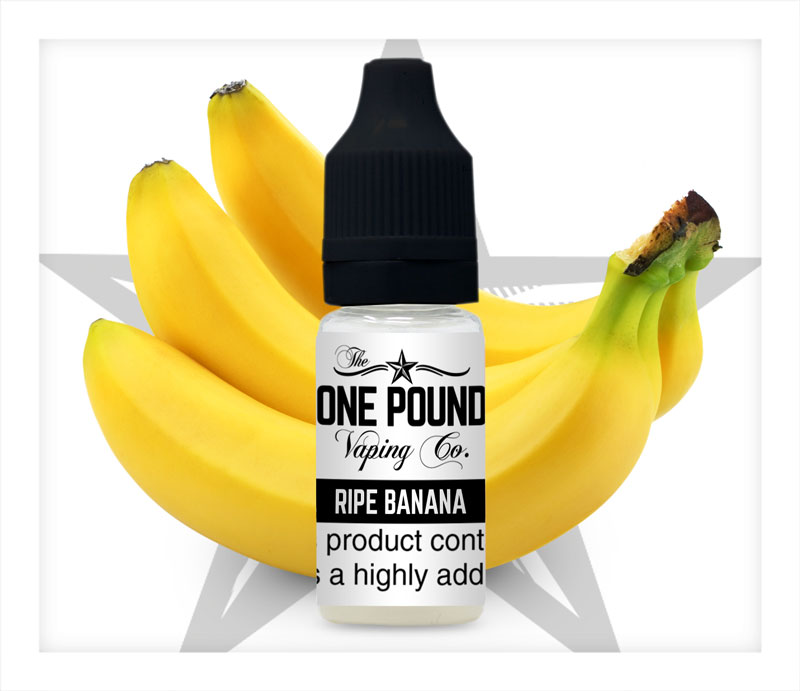 Ripe Banana One Pound Vaping ELiquid 10ml Vapable