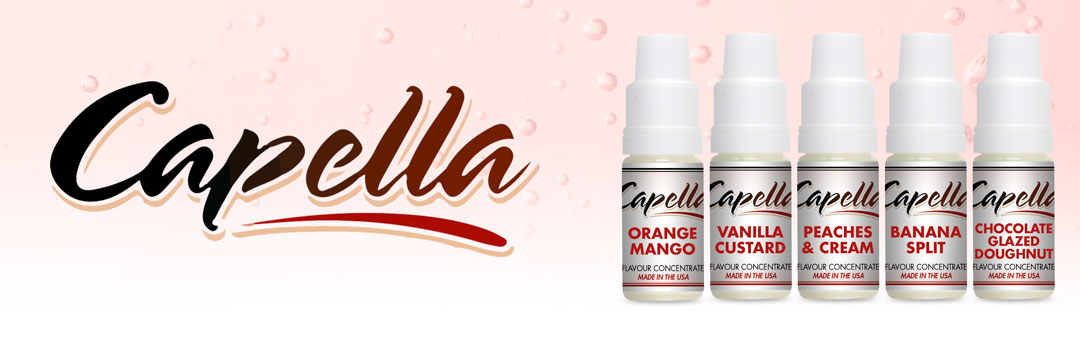 Capella Flavour Concentrates 180 Flavours from just 1.39 Vapable