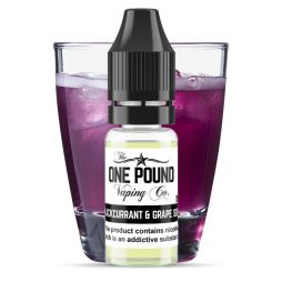 Blackcurrant and Grape Soda One Pound Vaping 10ml E-Liquid
