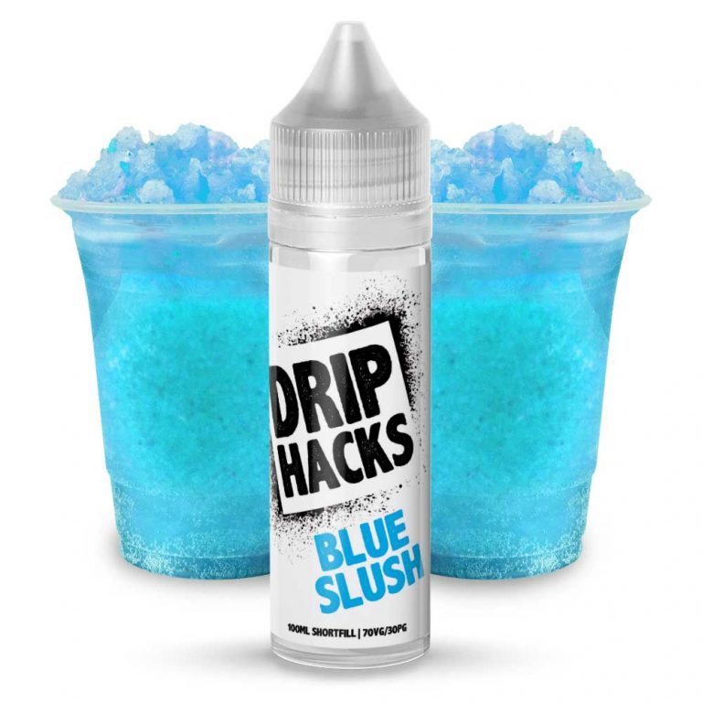 Blue Slush Drip Hacks Shortfill 50ml/100ml with Free Nic Shot Vapable