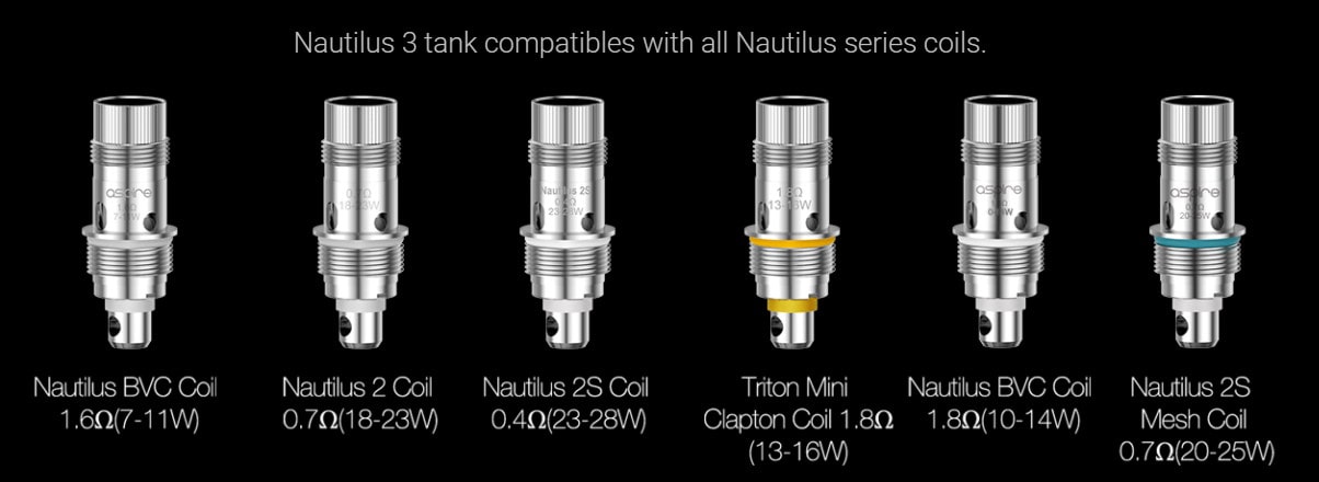 Aspire Nautilus 3 Tank - Vapable